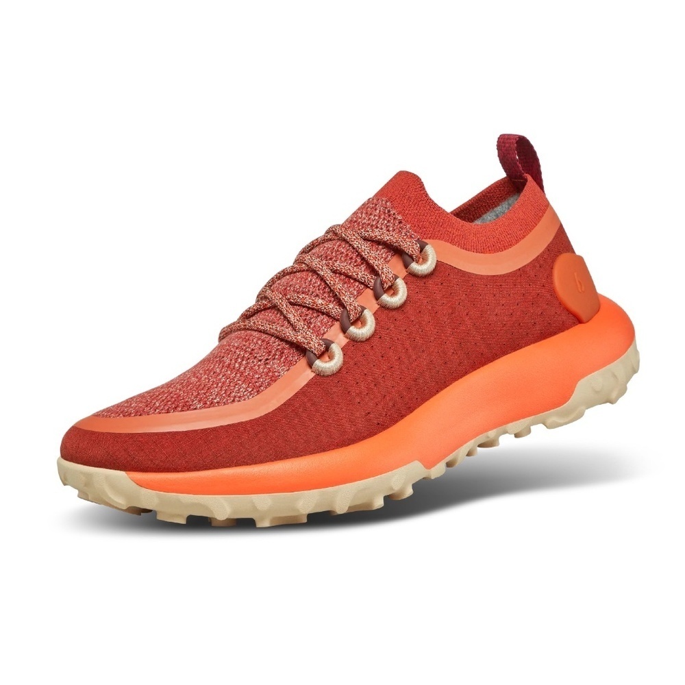 Allbirds Men’s Trail Runners SWT Rust Orange Low Sneakers Size 10.5